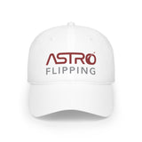Astro Logo Red Low Profile Baseball Cap