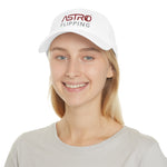 Astro Logo Red Low Profile Baseball Cap