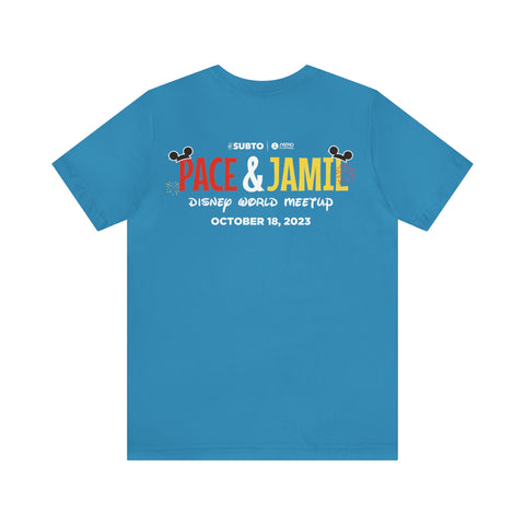 Jamil and Pace Disney World Meet Up T-Shirt