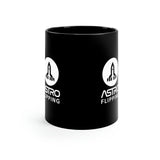 AstroFlipping Logo Black Mug  11oz