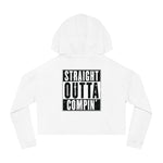 Exclusive Straight Outta Compin' Women’s Cropped Hooded Sweatshirt