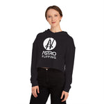 AstroFlipping Logo Women’s Cropped Hooded Sweatshirt