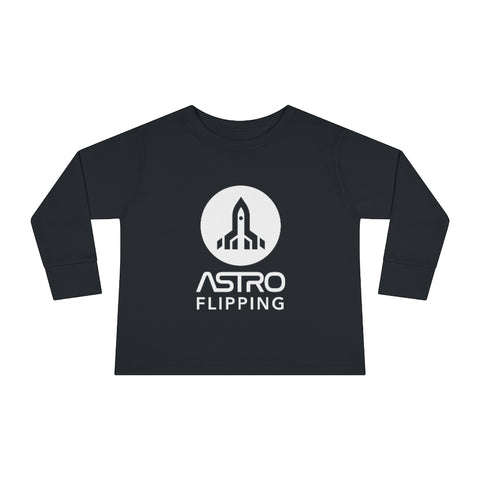 AstroFlipping Logo Toddler Long Sleeve Tee