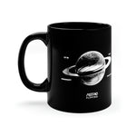 It's Not Rocket Science- Saturn Logo Black Mug  11oz