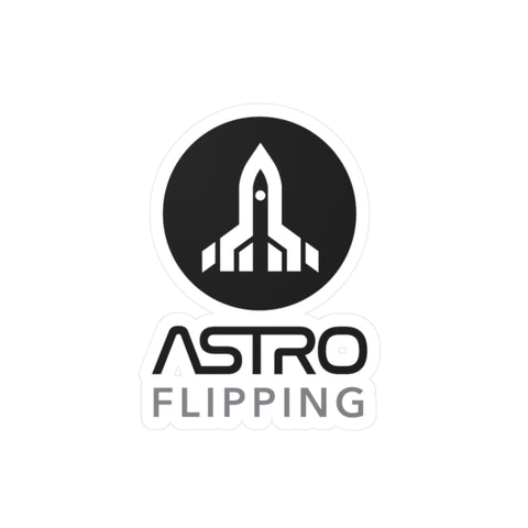 Stacked Astro Logo Waterproof Sticker