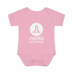 AstroFlipping Logo Baby Rib Bodysuit